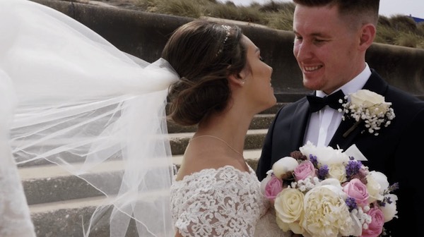 wedding video of Kayleigh and Daniel at Dairy Barns in Norfolk
