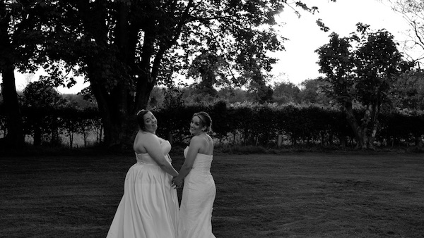 Wedding video of Charlotte and Josie at Barrington Hall in Cambridgeshire